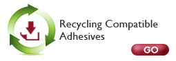 recycling compatible adhesives